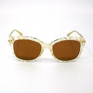 MICHAEL KORS “MK 2047 (Lia)” Gold & White Sunglasses